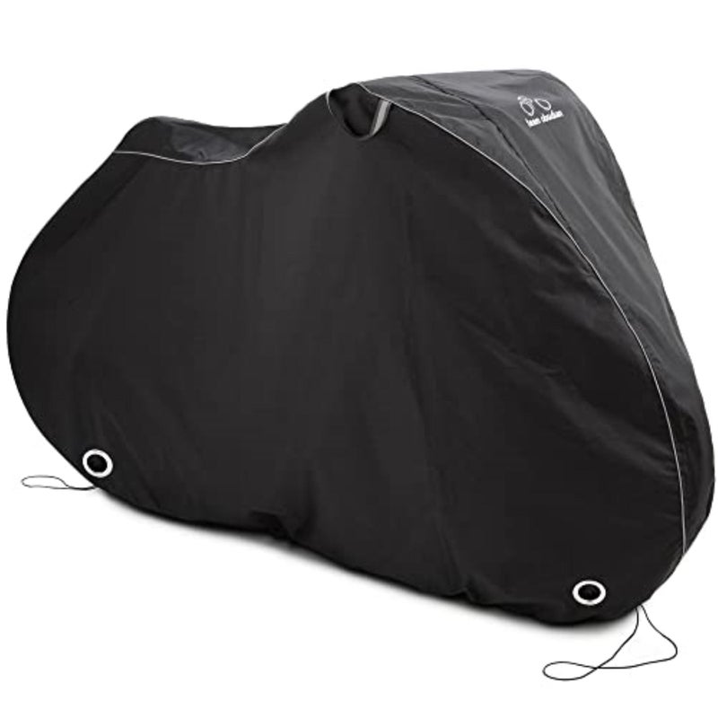TeamObsidian Bike Cover - Waterproof Outdoor & Indoor Bicycle Storage For 1 to 3 Bikes - Heavy Duty Ripstop 210D Tent Material - Stationary Electric Bike Protection for All Seasons - Image 1